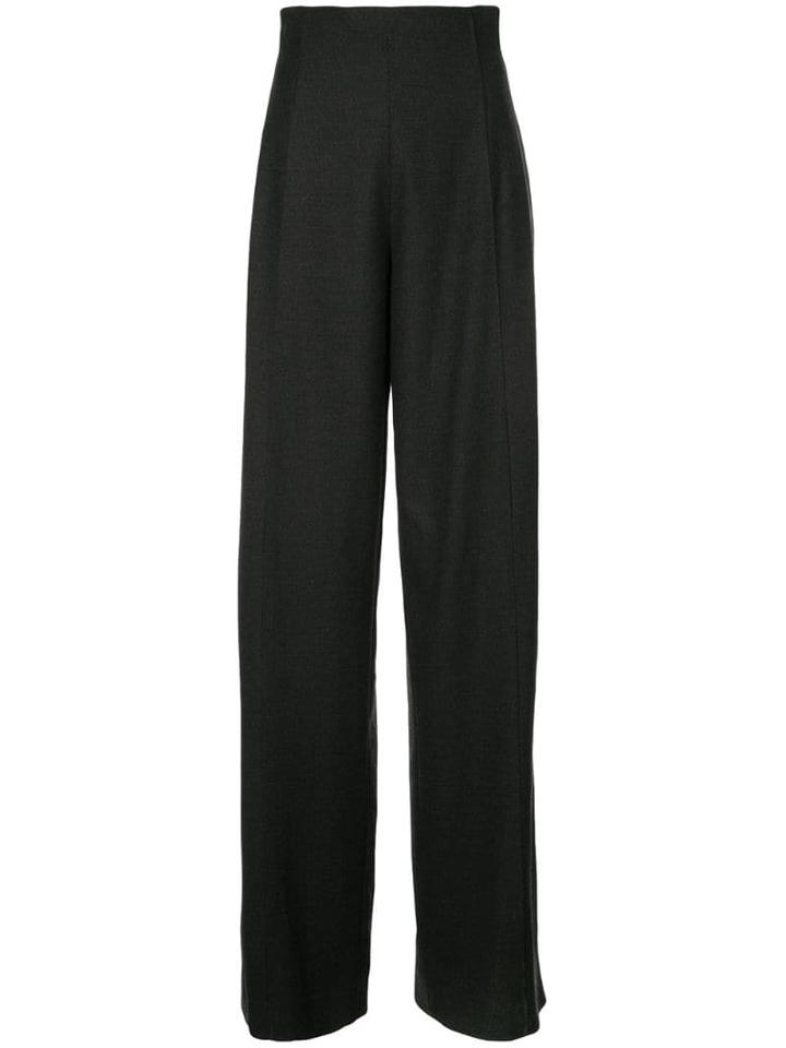 Oscar De La Renta Extra Long Trousers - Black