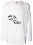 Yohji Yamamoto Woman Stitch Top - White