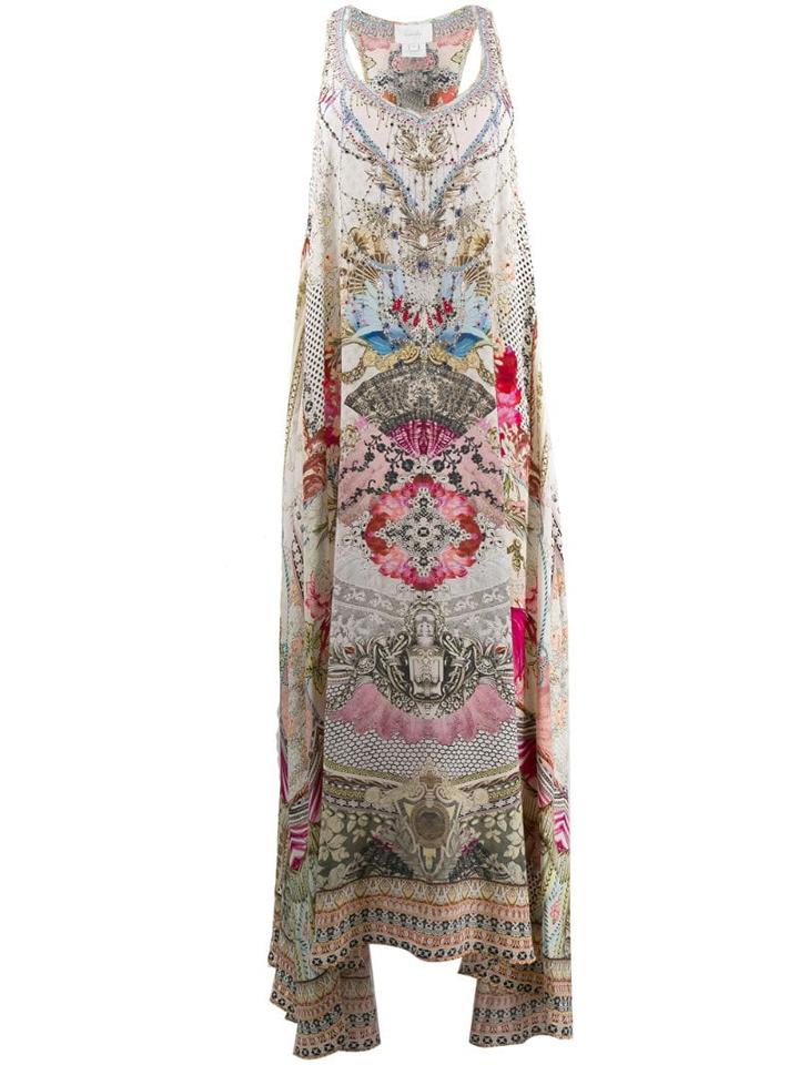 Camilla Printed Maxi Dress - Neutrals