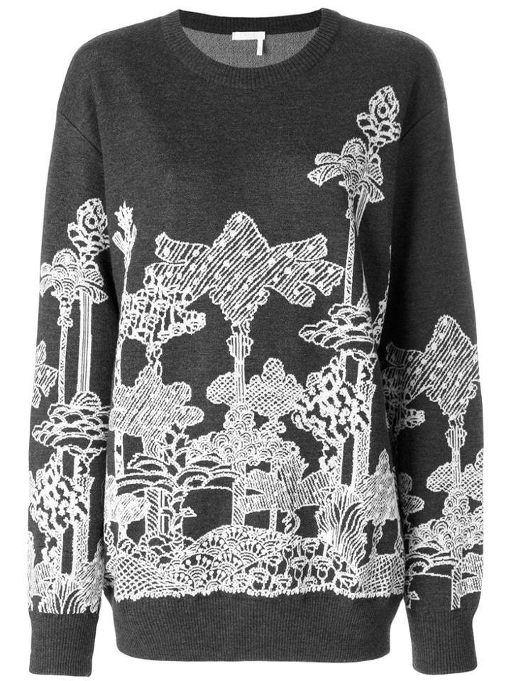 Chloé Dreamscape Jumper - Grey