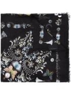Alexander Mcqueen 'night Obsession' Scarf