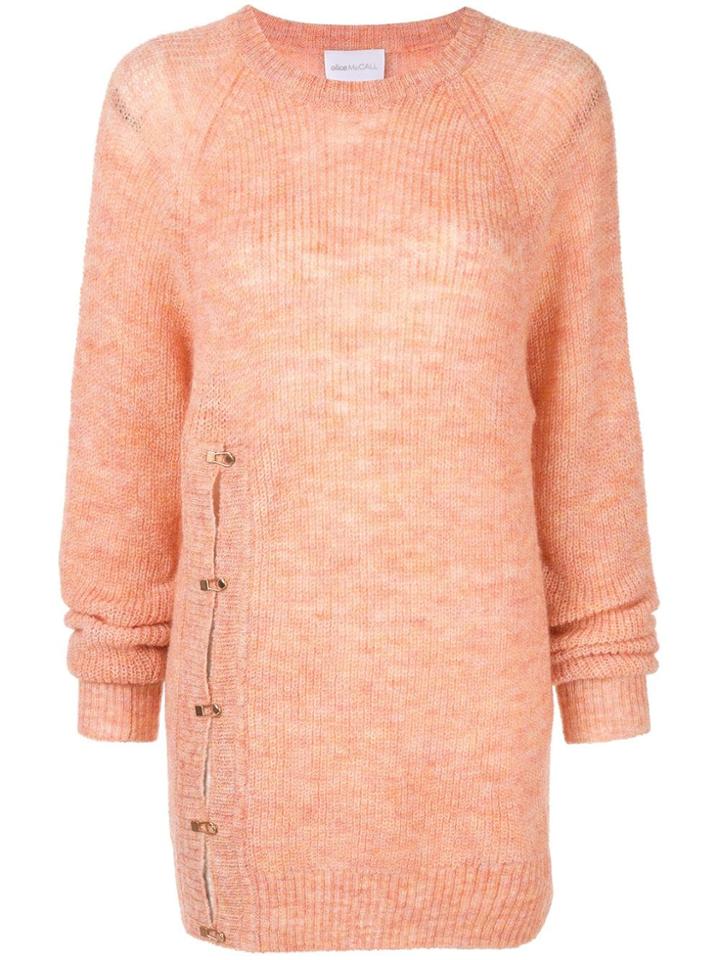 Alice Mccall Front Split Jumper - Orange