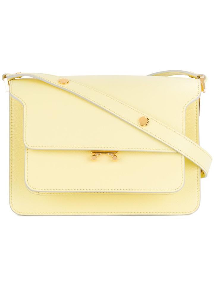 Marni Trunk Shoulder Bag - Yellow