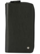 Borbonese Colour Block Zip Around Wallet