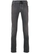 Jacob Cohen Mid Rise Slim-fit Jeans - Grey