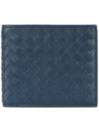 Bottega Veneta Woven Flat Wallet - Blue