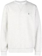 Polo Ralph Lauren Logo Long-sleeve Sweatshirt - Grey