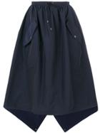 Kenzo Flap Pocket Full Skirt - Blue