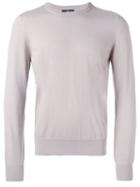 Fay - V-neck Jumper - Men - Cotton - 46, Grey, Cotton