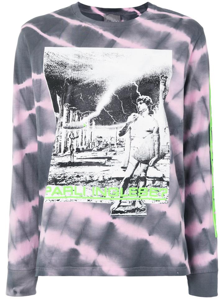 Ashley Williams Dave Tie Dye T-shirt - Grey