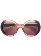 Gucci Eyewear Gradient Tinted Sunglasses - Purple