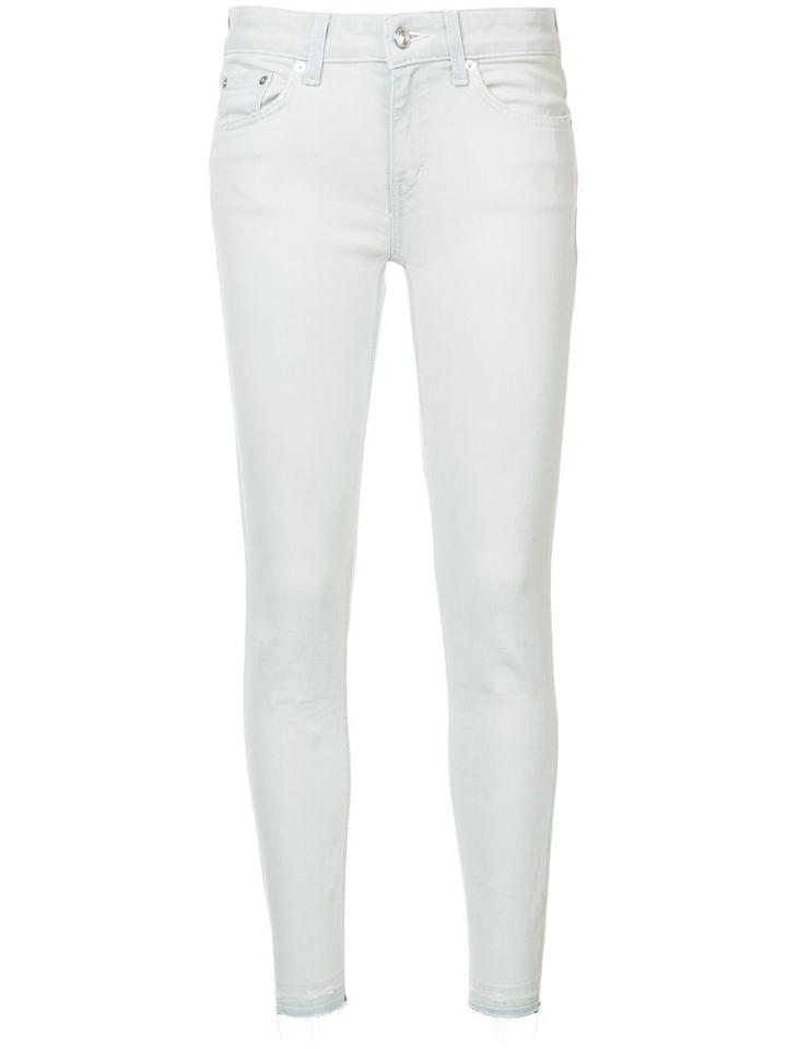 Derek Lam 10 Crosby - Skinny Cropped Jeans - Women - Cotton/elastodiene/polyester - 27, White, Cotton/elastodiene/polyester