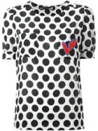 Love Moschino Polka-dot Print T-shirt
