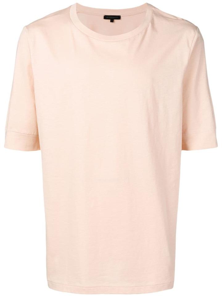 Ann Demeulemeester Oversized Round Neck T-shirt - Neutrals