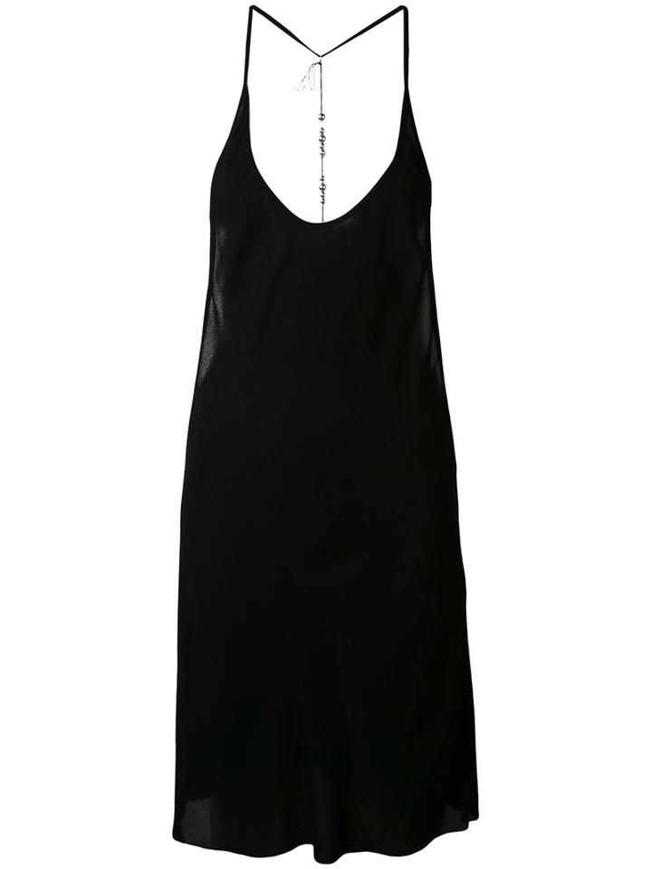Ann Demeulemeester - Backless Long Top - Women - Spandex/elastane/rayon - 36, Black, Spandex/elastane/rayon