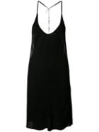 Ann Demeulemeester - Backless Long Top - Women - Spandex/elastane/rayon - 36, Black, Spandex/elastane/rayon