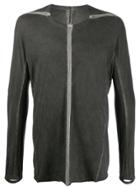 Isaac Sellam Experience Burnout Long Sleeve T-shirt - Grey