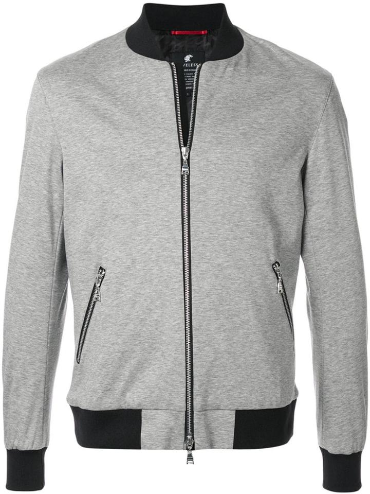 Loveless Jersey Style Bomber - Grey