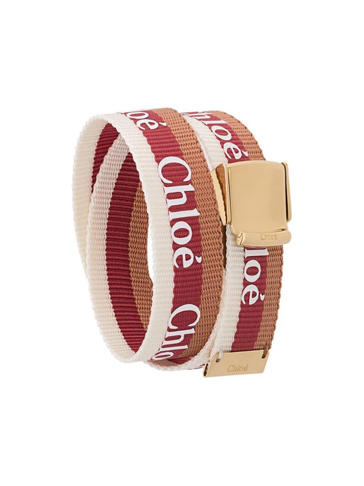Chloé Valmy Wrap-around Bracelet - Red