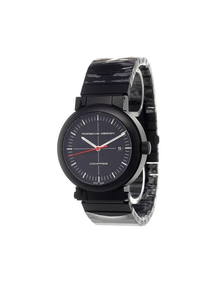 Porsche Design 'heritage Compass Ltd' Analog Watch, Men's, Titanium