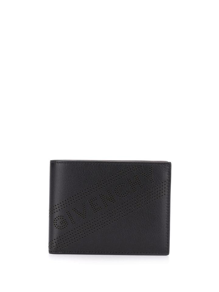 Givenchy Perforated Logo Wallet - Black