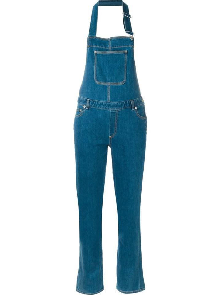 Sonia By Sonia Rykiel Sally Dungarees, Women's, Size: 36, Blue, Cotton/polyester/spandex/elastane/cotton