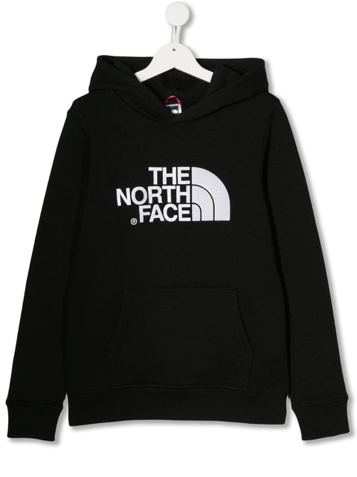 The North Face Kids Teen Logo Print Hoodie - Black