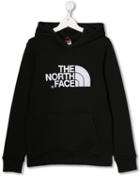 The North Face Kids Teen Logo Print Hoodie - Black
