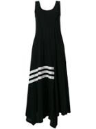 Y-3 Stripe Detailed Vest Dress - Black