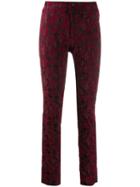 Issey Miyake Slim-fit Trousers - Red
