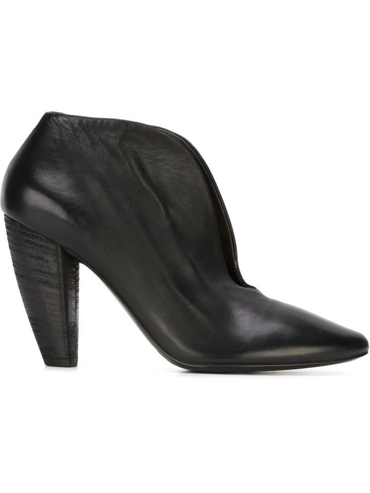 Marsell Slit Opening Ankle Boots