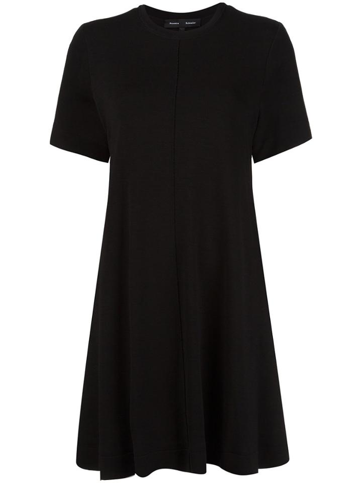 Proenza Schouler Flared Dress - Black