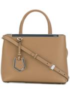 Fendi - 2jours Tote - Women - Calf Leather - One Size, Brown, Calf Leather