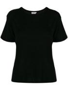 Filippa-k Fine Knit T-shirt - Black
