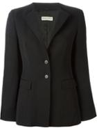 Emporio Armani Vintage Two Button Blazer, Women's, Size: 42, Black