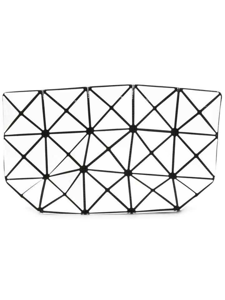 Bao Bao Issey Miyake Triangles Make Up Bag - White