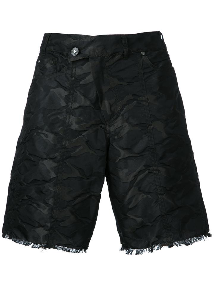 A.f.vandevorst Crumpled Shorts - Black
