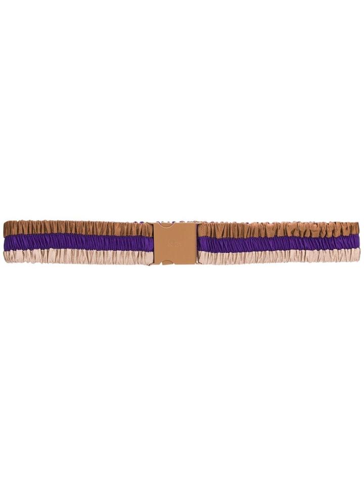 No21 Elasticated Belt - Nude & Neutrals