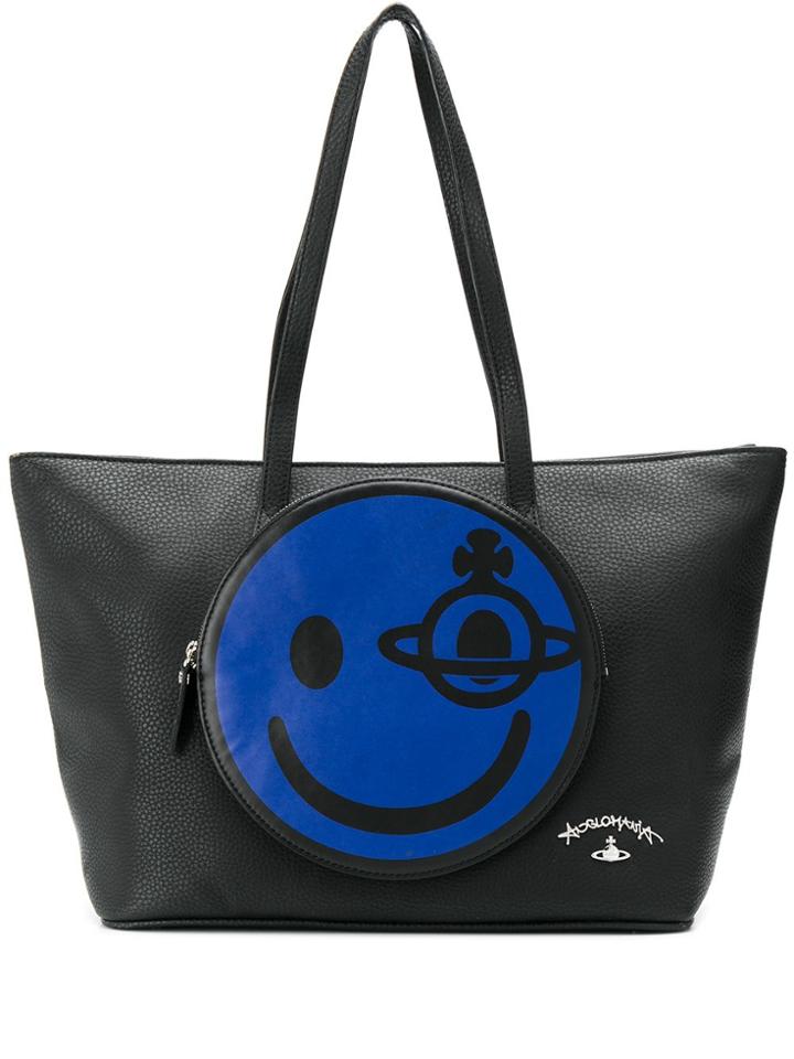 Vivienne Westwood Pre-owned Tote Leather Bag 2015 - Black