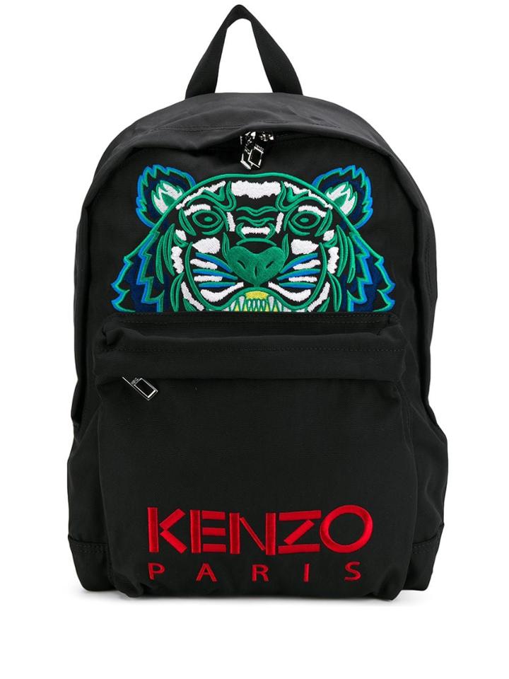 Kenzo Classic Tiger Head Backpack - Black