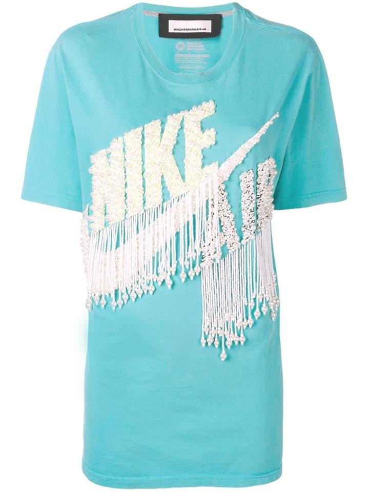 Night Market Pearl T-shirt - Blue