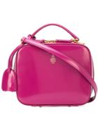Mark Cross Top Handle Mini Bag - Pink & Purple