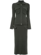 Yohji Yamamoto Pre-owned Sporty Skirt Suit - Grey