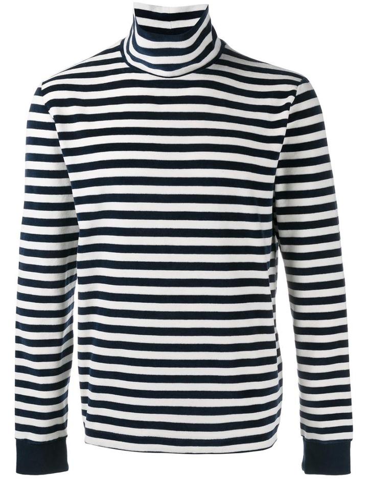 Our Legacy Striped Jumper, Men's, Size: 48, Blue, Cotton/polyester