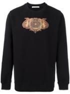 Givenchy 17 Print Sweatshirt, Men's, Size: Xl, Black, Cotton