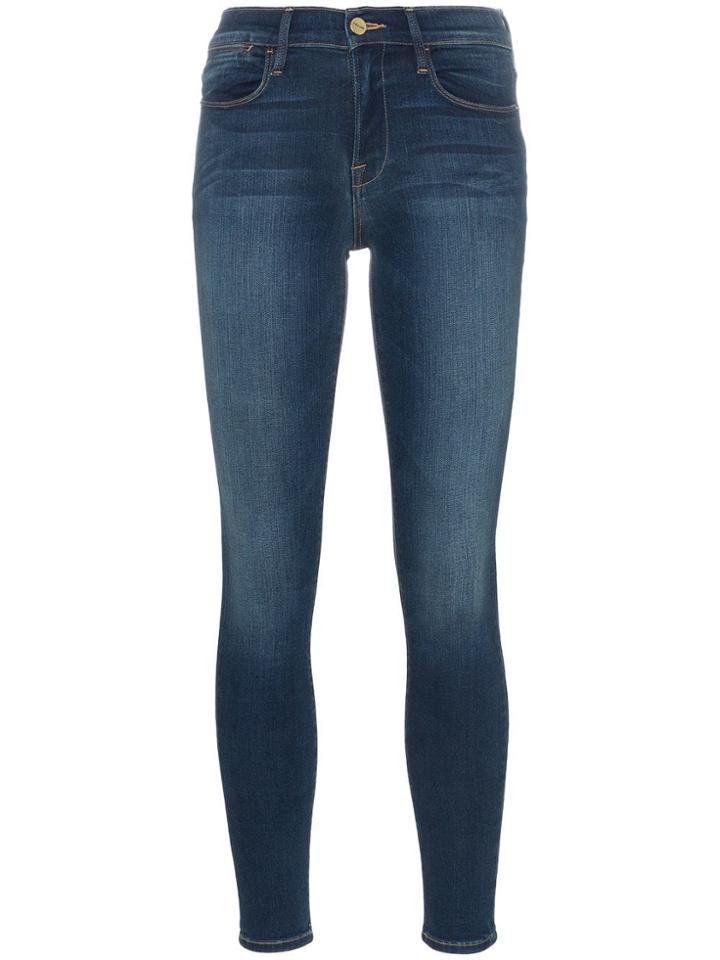 Frame Le High Skinny Jeans - Blue