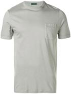 Zanone Simple T-shirt - Grey