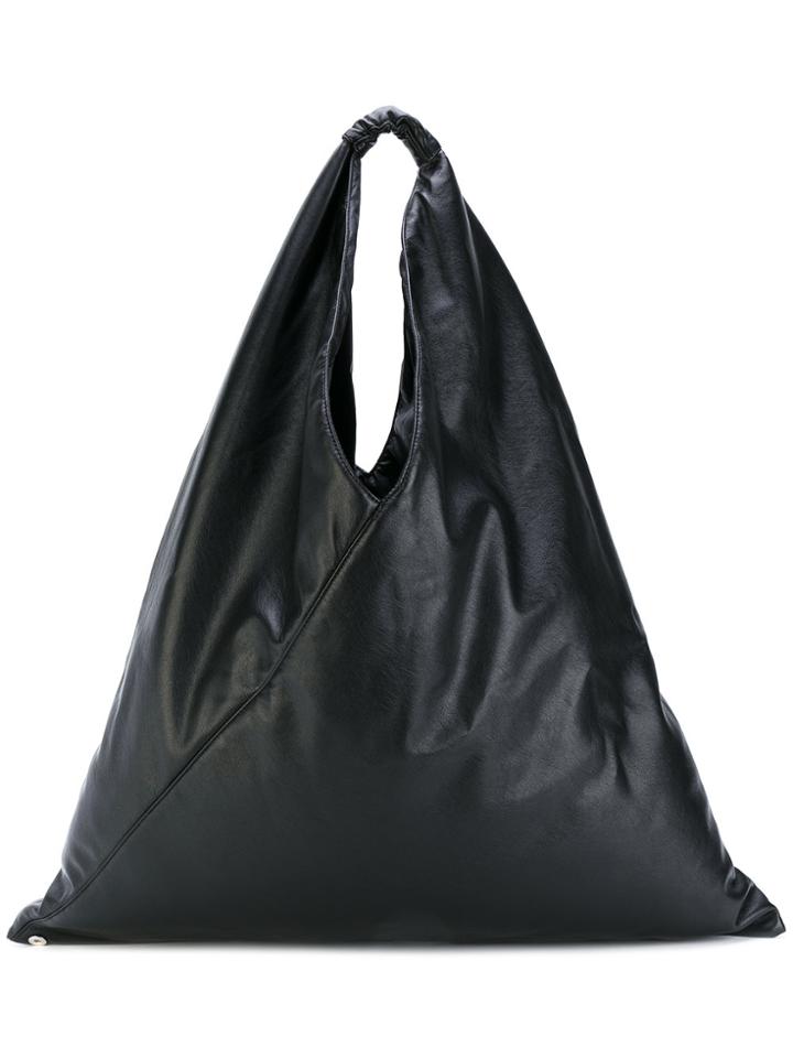 Mm6 Maison Margiela Oversized Tote - Black