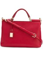 Dolce & Gabbana 'sicily' Shopper Tote, Women's, Red