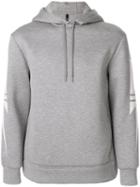 Neil Barrett - Lightning Bolt Hoodie - Men - Polyurethane/viscose - L, Grey, Polyurethane/viscose